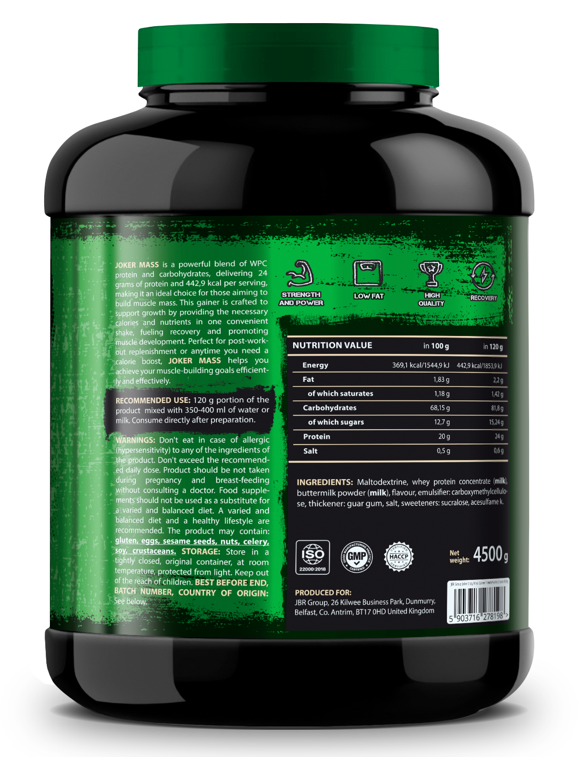 Joker Nutrition Mass Gainer